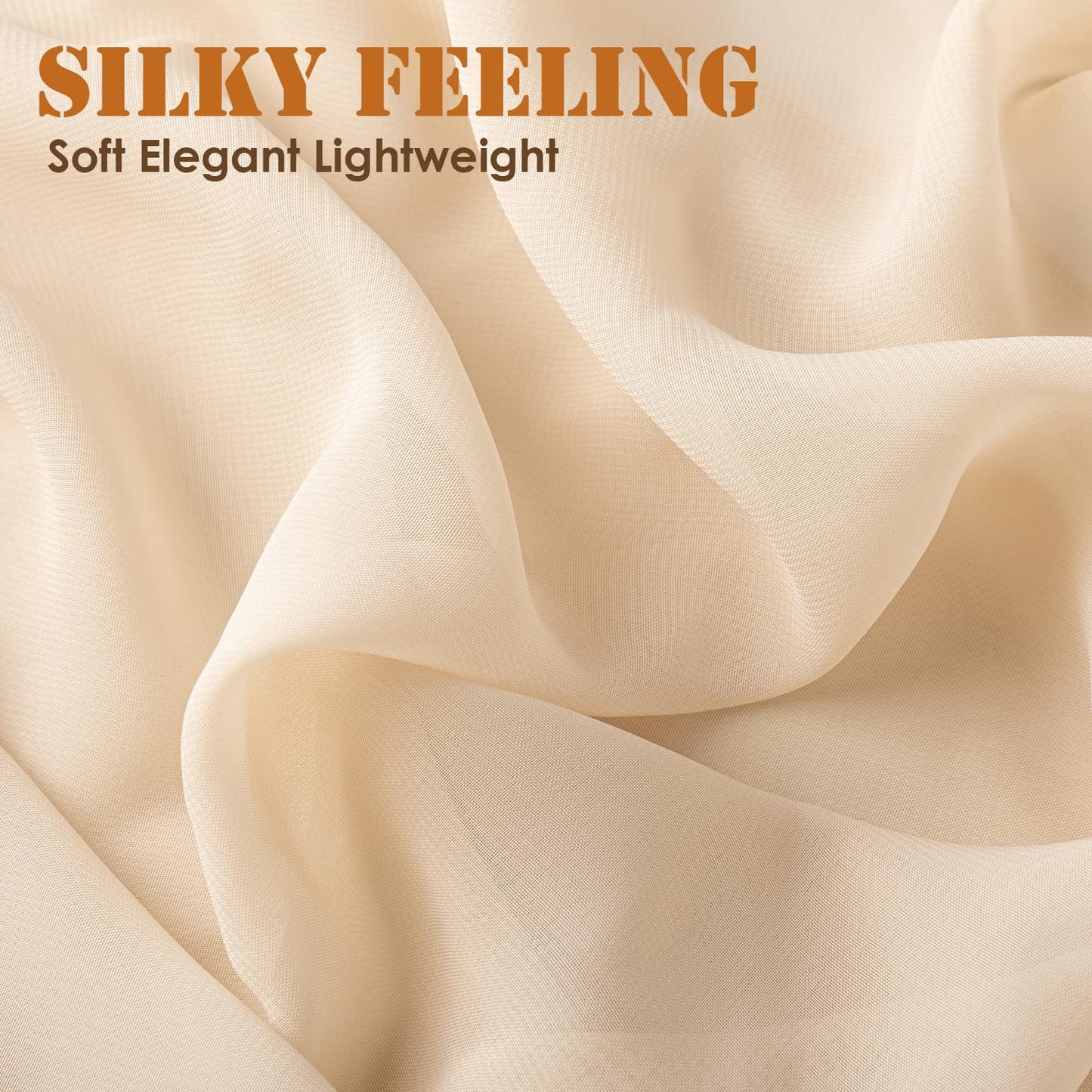 HONGTEYA Shawls and Wraps for Women Evening Dresses Soft Sheer Chiffon Scarf Wedding Party Bridesmaid Gifts
