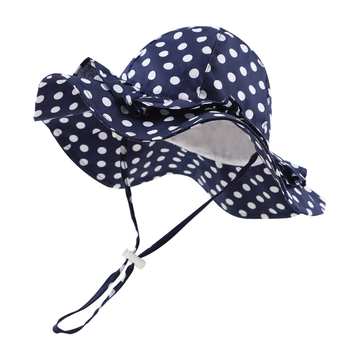 HONGTEYA Bow Baby Girls Bucket Hat Infant Toddler Summer Cap Sun Protect Kids Hat for Girls