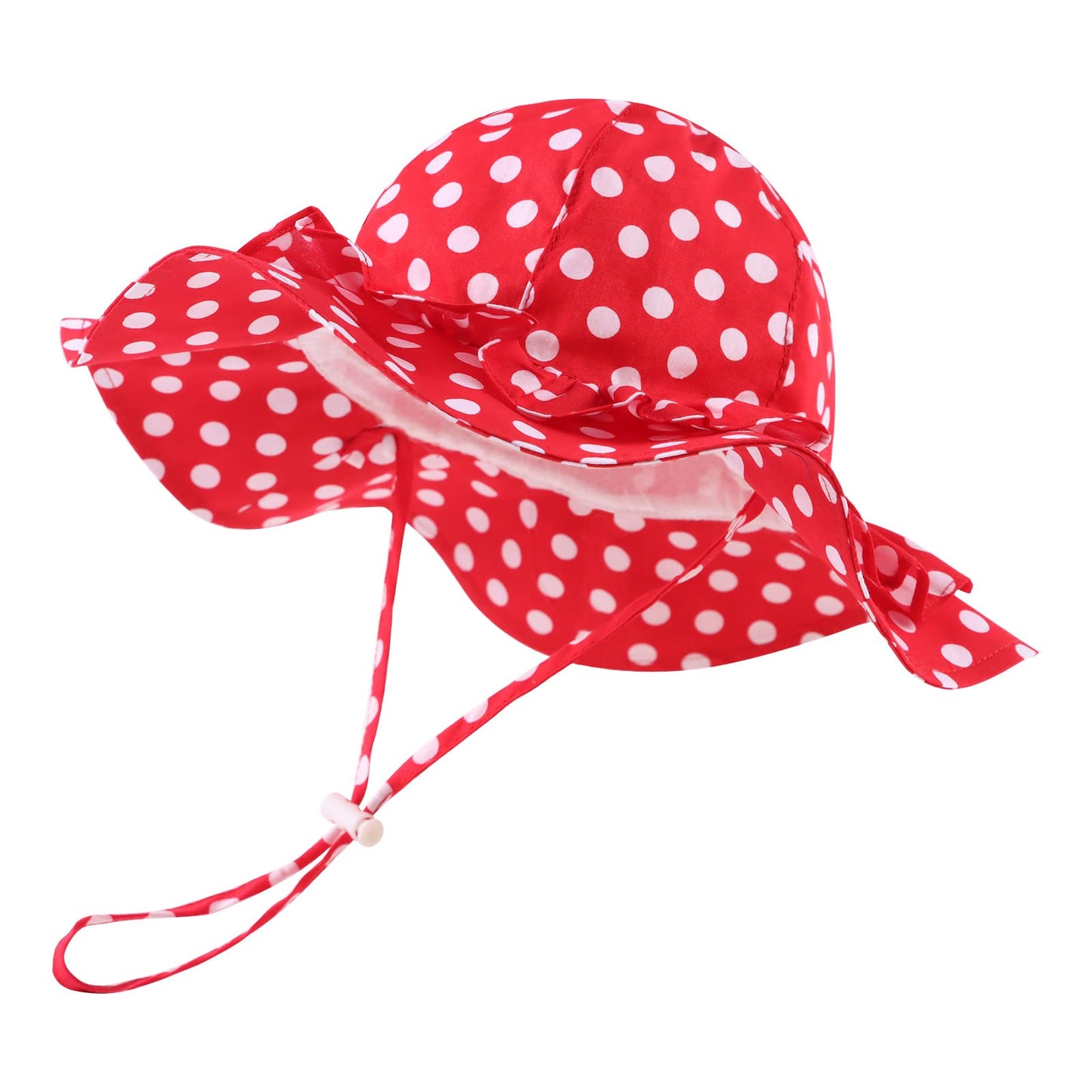 HONGTEYA Bow Baby Girls Bucket Hat Infant Toddler Summer Cap Sun Protect Kids Hat for Girls