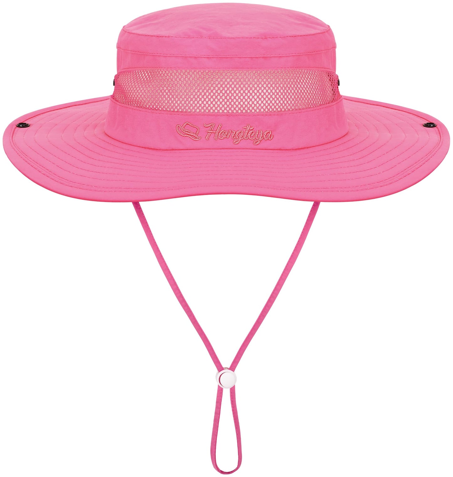 HONGTEYA Kids Sun Hat Summer UPF 50+ Outdoor Bucket Hat for Boys Girls Wide Brim Kids Hiking Beach Camping Hat 5-13 Years