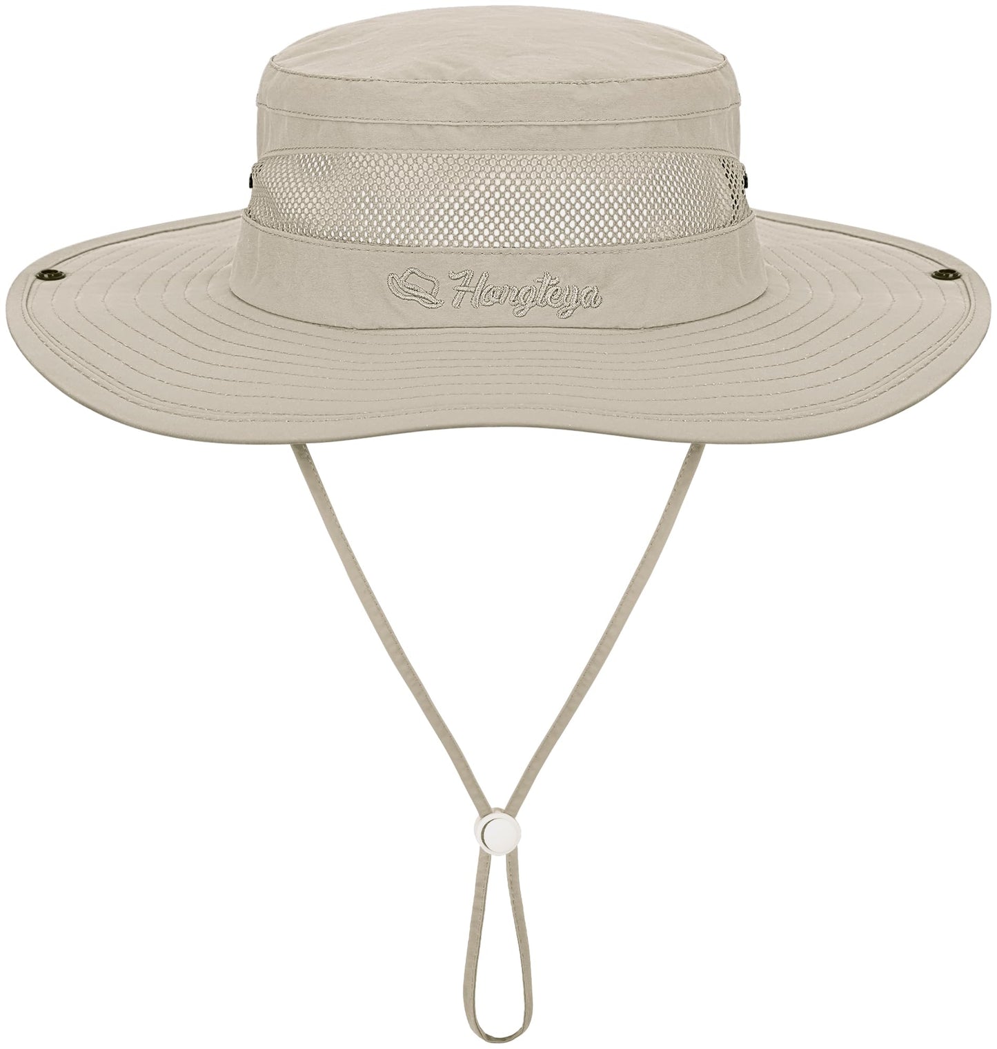 HONGTEYA Kids Sun Hat Summer UPF 50+ Outdoor Bucket Hat for Boys Girls Wide Brim Kids Hiking Beach Camping Hat 5-13 Years