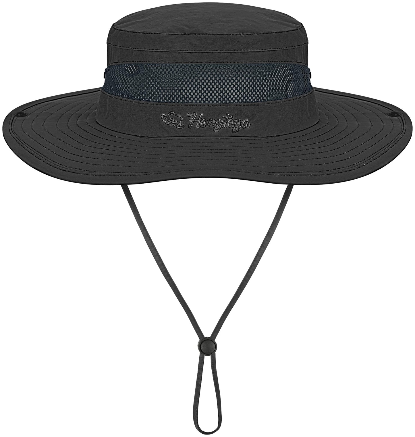 HONGTEYA Kids Sun Hat Summer UPF 50+ Outdoor Bucket Hat for Boys Girls Wide Brim Kids Hiking Beach Camping Hat 5-13 Years