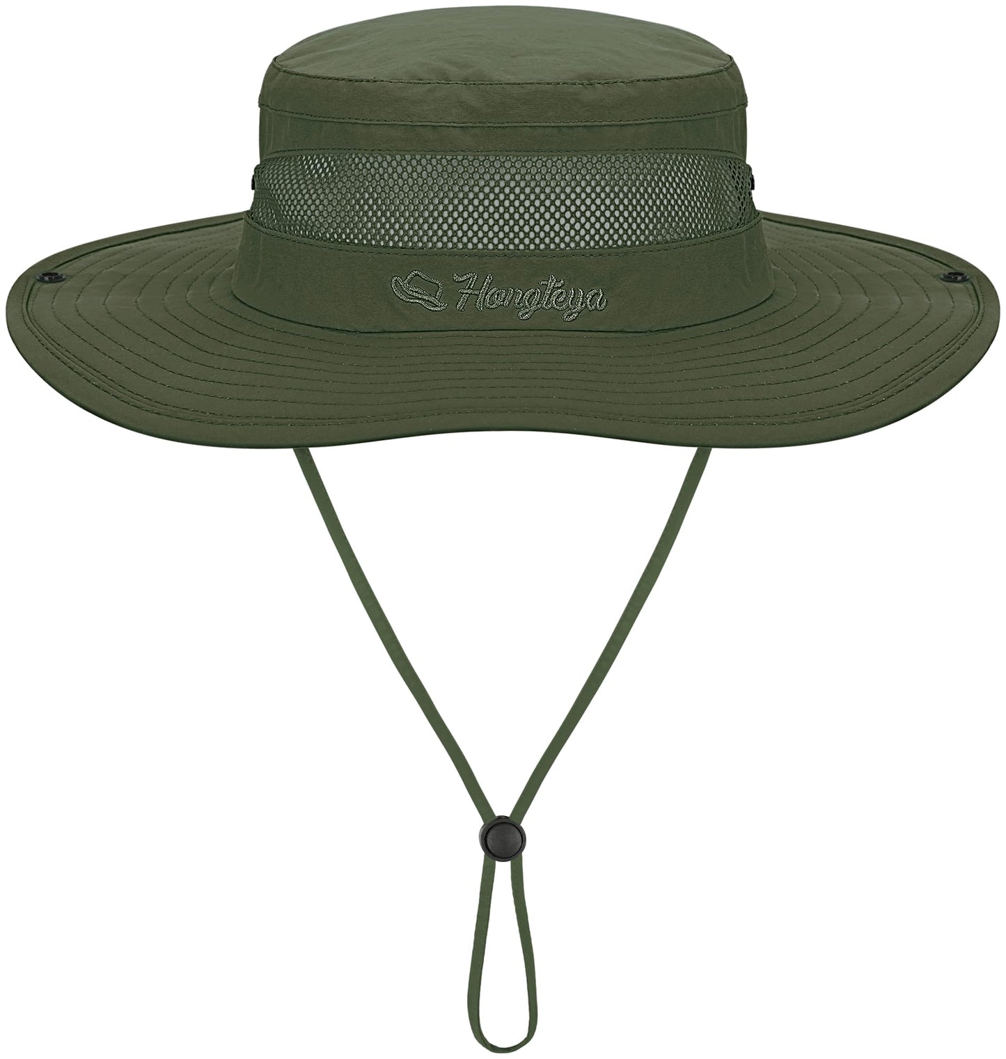 HONGTEYA Kids Sun Hat Summer UPF 50+ Outdoor Bucket Hat for Boys Girls Wide Brim Kids Hiking Beach Camping Hat 5-13 Years