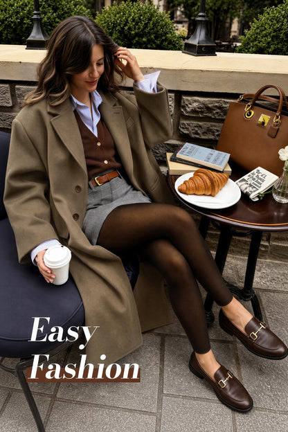 Honey Thermal Footless Tights